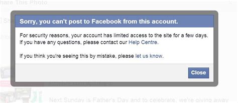 welcome to facebook bug|facebook won't let me post.